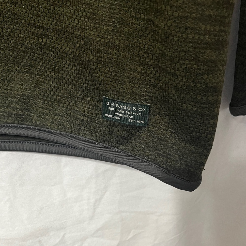 G.H. Bass & Co. Men's Grey and Olive Green Jacket - Picture 4 of 5